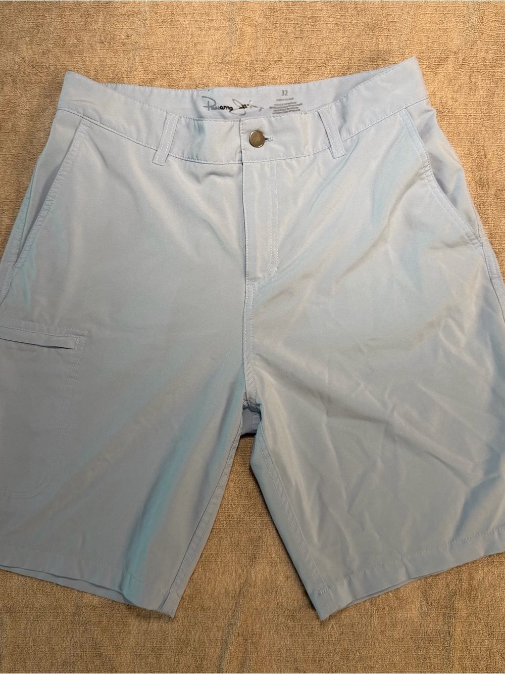 Panama Jack Men's Light Blue Performance Short-32